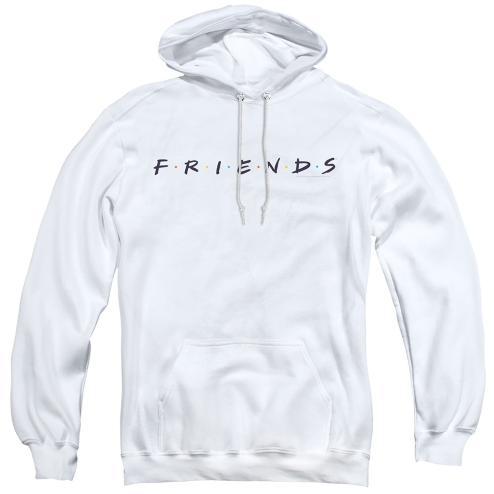 Friends Logo Mens Hoodie White