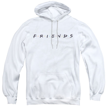 Friends Logo Mens Hoodie White