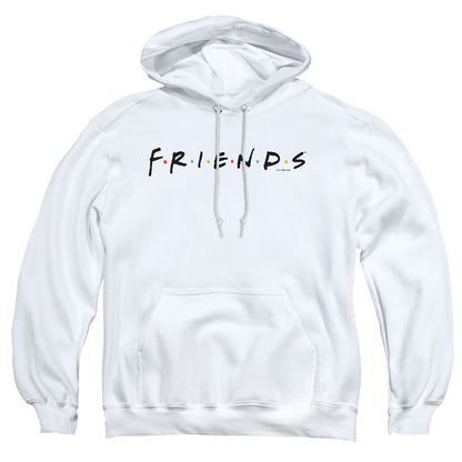 Friends Logo Mens Hoodie White