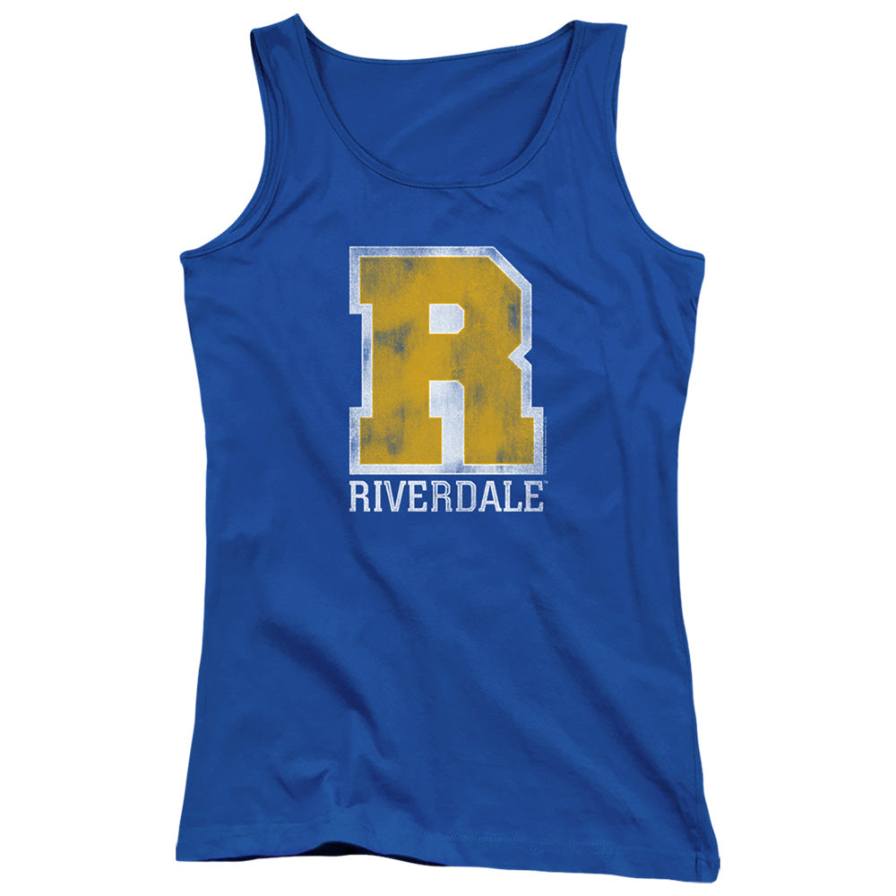 Riverdale Riverdale Varsity Womens Tank Top Shirt Royal Blue