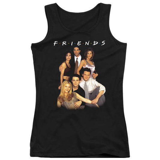 Friends Stand Together Womens Tank Top Shirt Black