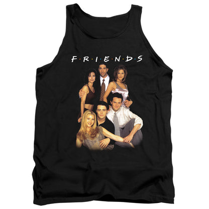 Friends Stand Together Mens Tank Top Shirt Black