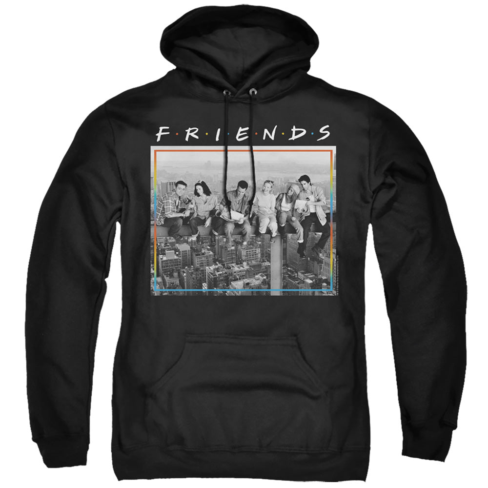 Friends Lunch Break Mens Hoodie Black