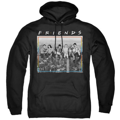 Friends Lunch Break Mens Hoodie Black