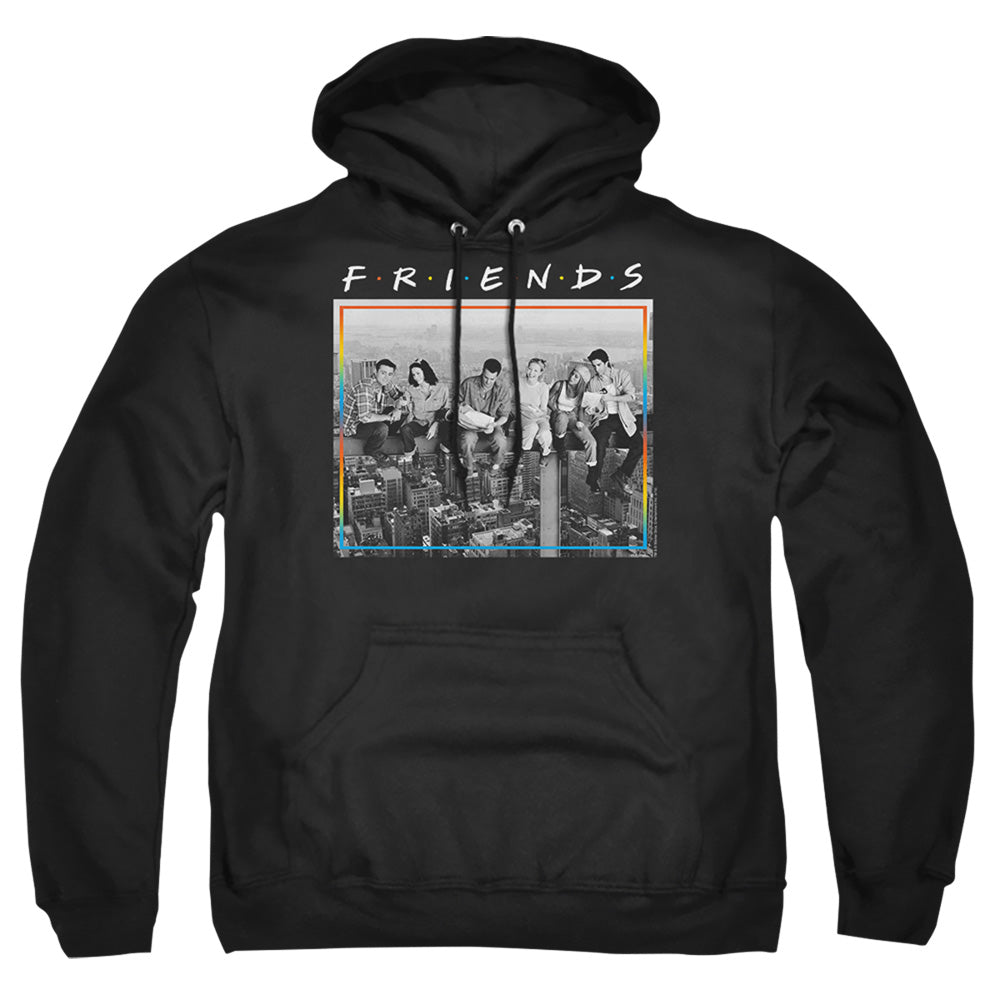 Friends Lunch Break Mens Hoodie Black