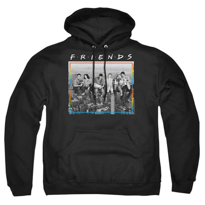Friends Lunch Break Mens Hoodie Black