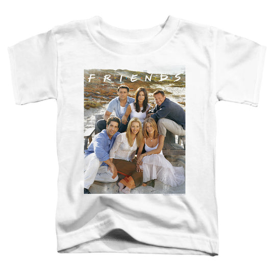 Friends Lifes A Beach Toddler Kids Youth T Shirt White