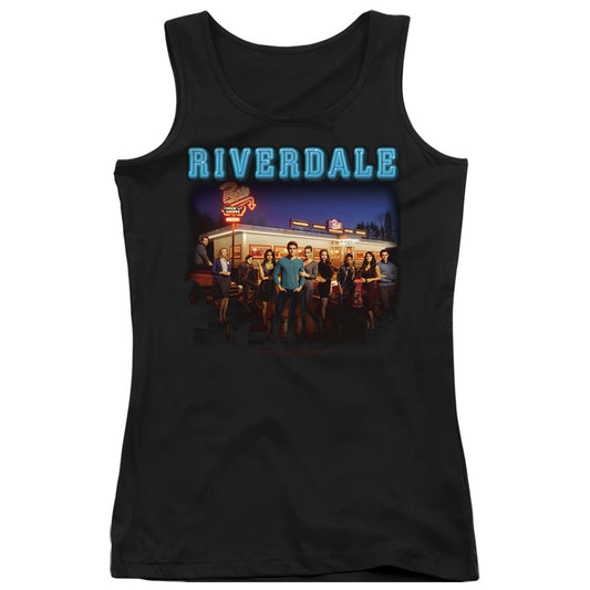 Riverdale Up At Pops Womens Tank Top Shirt Black