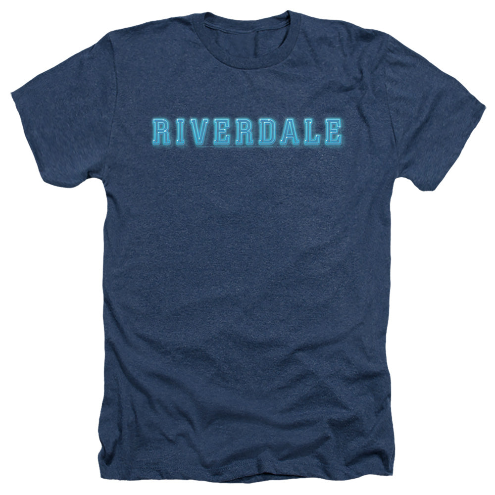 Riverdale Riverdale Logo Heather Mens T Shirt Navy