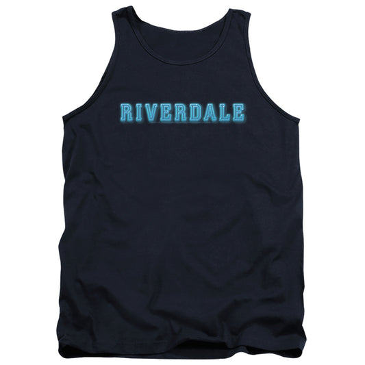 Riverdale Riverdale Logo Mens Tank Top Shirt Navy