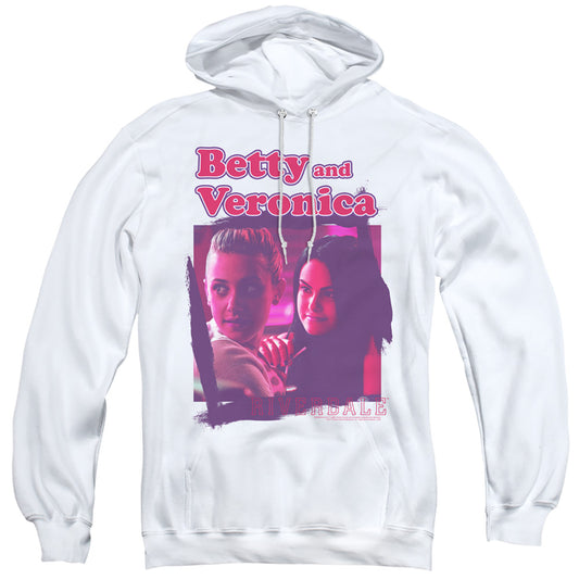 Riverdale Betty And Veronica Mens Hoodie White