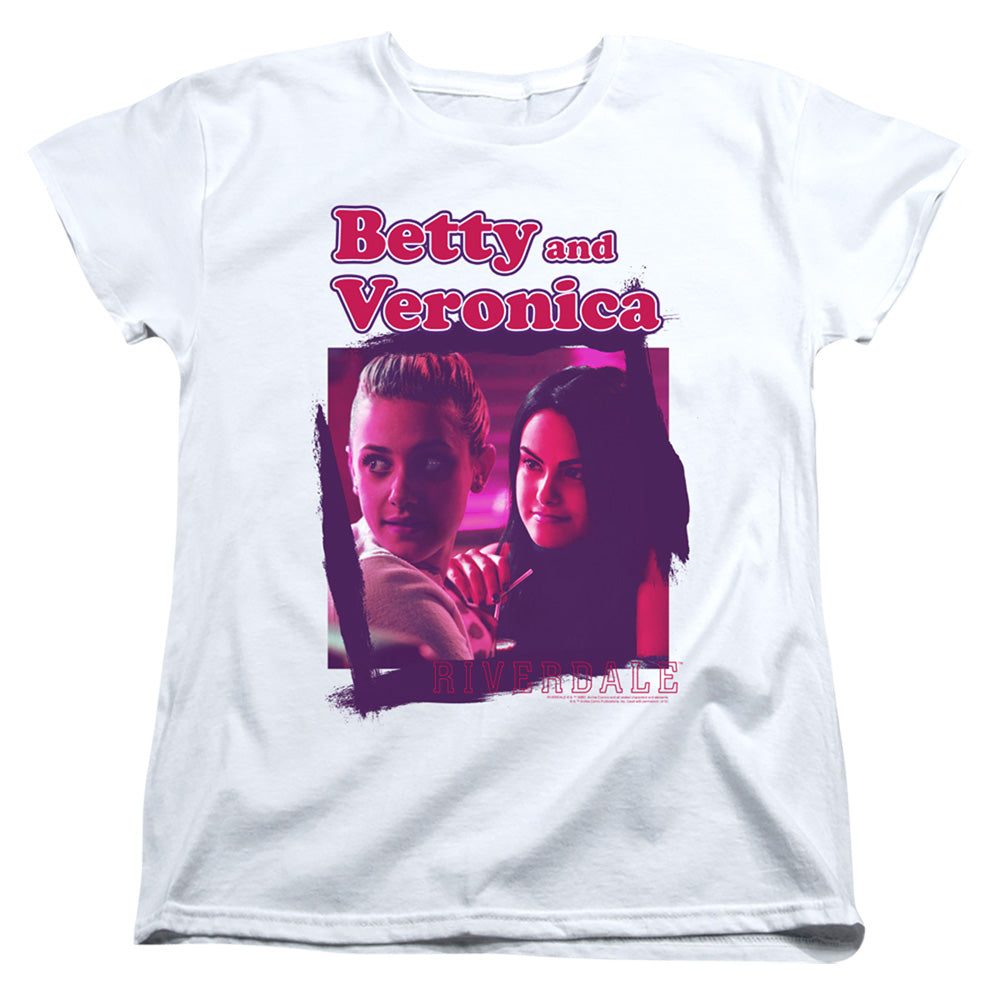 Riverdale Betty And Veronica Womens T Shirt White