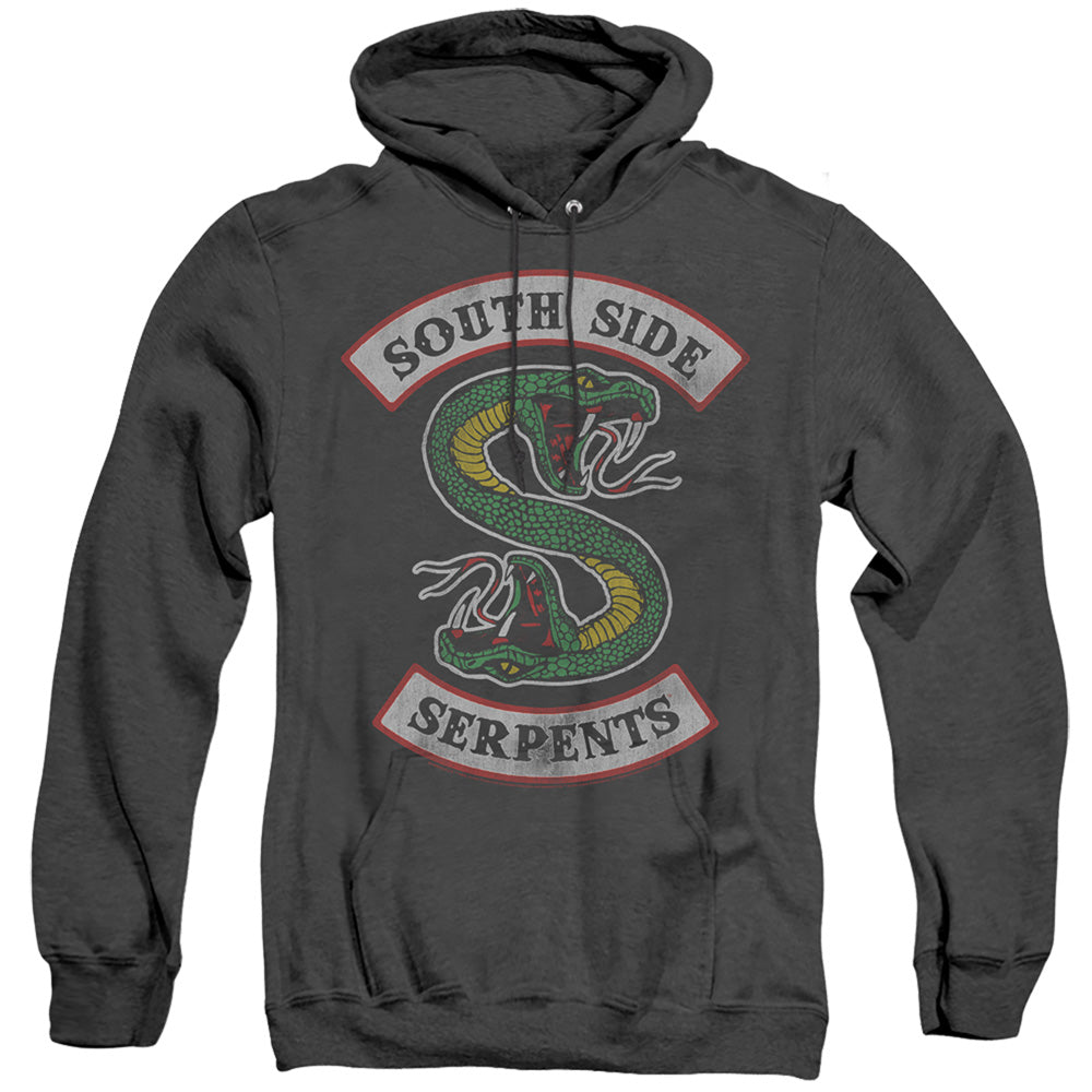 Riverdale South Side Serpent Mens Heather Hoodie Black Officially Licensed