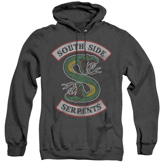 Riverdale South Side Serpent Mens Heather Hoodie Black Officially Licensed