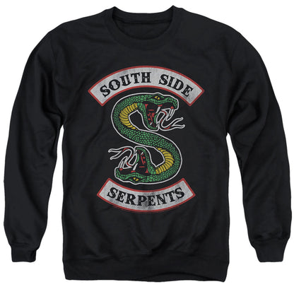 Riverdale South Side Serpent Mens Crewneck Sweatshirt Black
