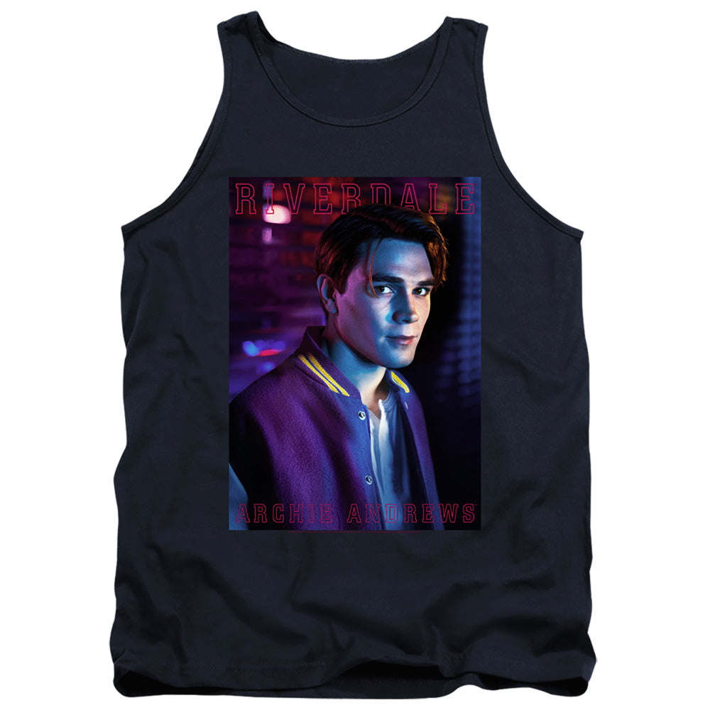 Riverdale Archie Andrews Mens Tank Top Shirt Navy