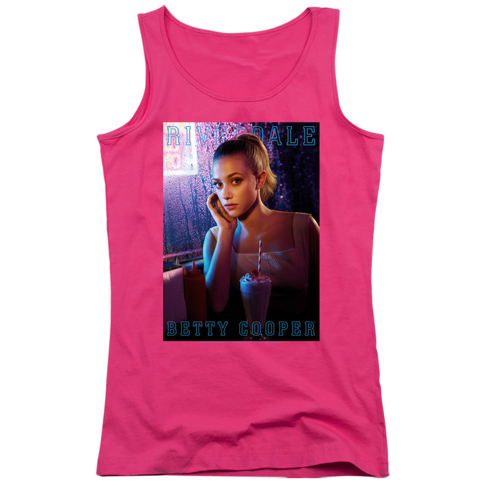 Riverdale Betty Cooper Womens Tank Top Shirt Hot Pink