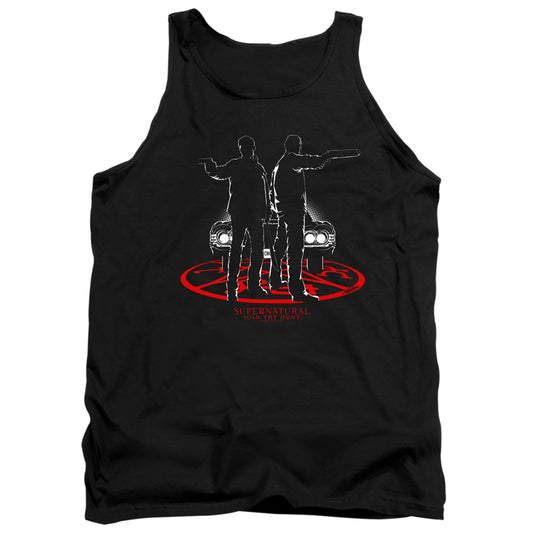 Supernatural Silhouettes Mens Tank Top Shirt Black