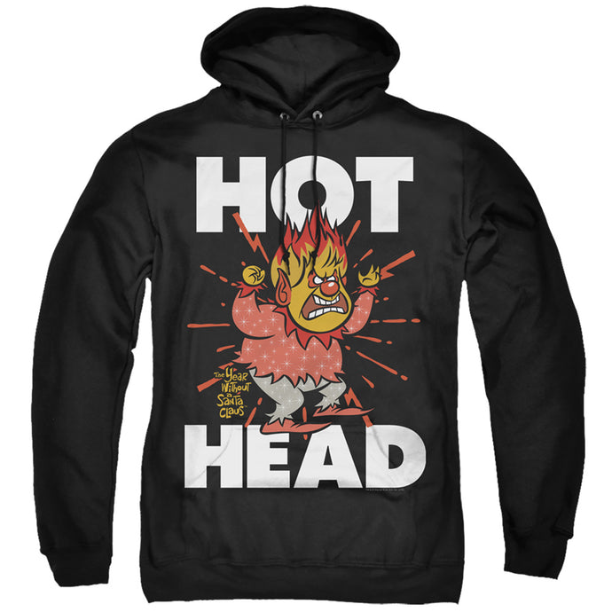 The Year Without A Santa Claus Hot Head Mens Hoodie Black