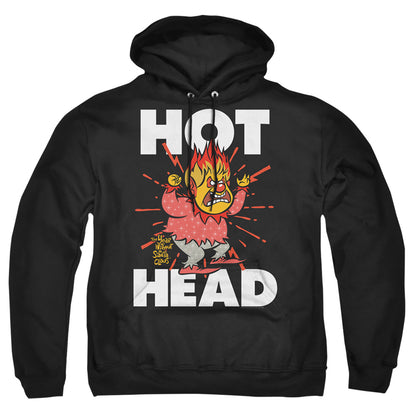 The Year Without A Santa Claus Hot Head Mens Hoodie Black