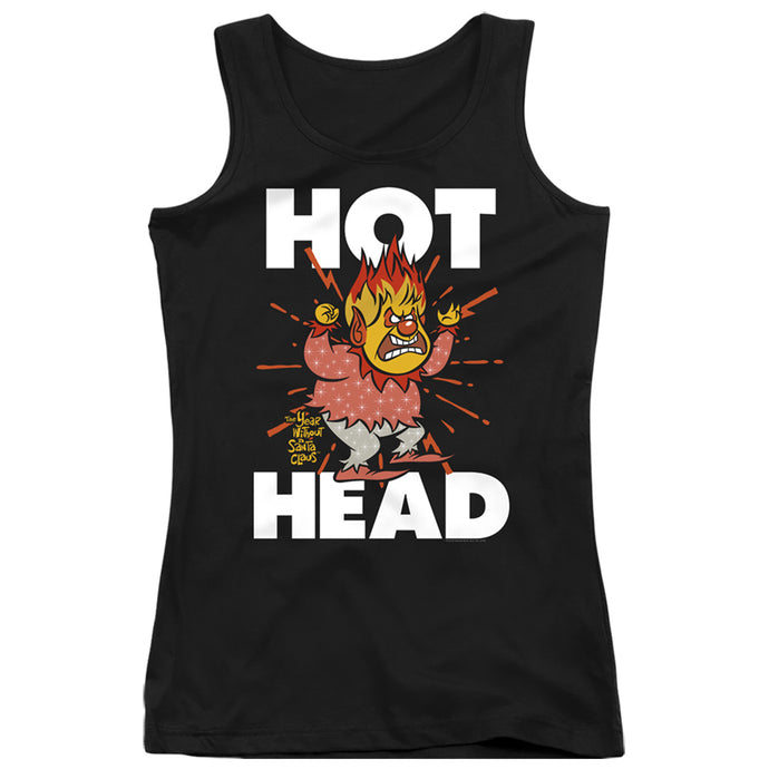 The Year Without A Santa Claus Hot Head Womens Tank Top Shirt Black