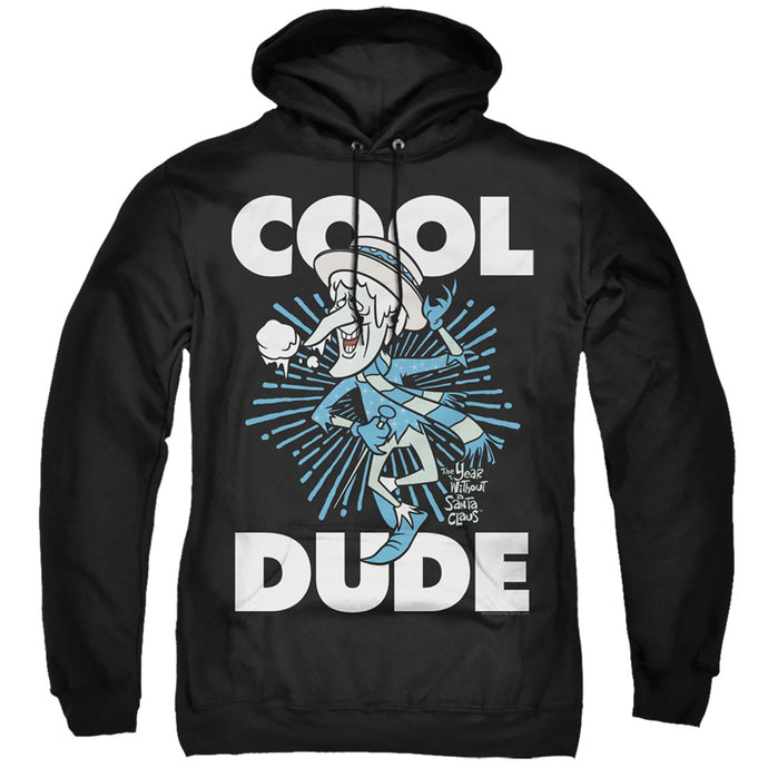 The Year Without A Santa Claus Cool Dude Mens Hoodie Black