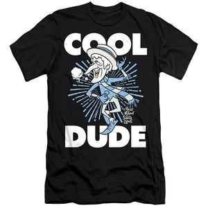 The Year Without A Santa Claus Cool Dude Slim Fit Mens T Shirt Black