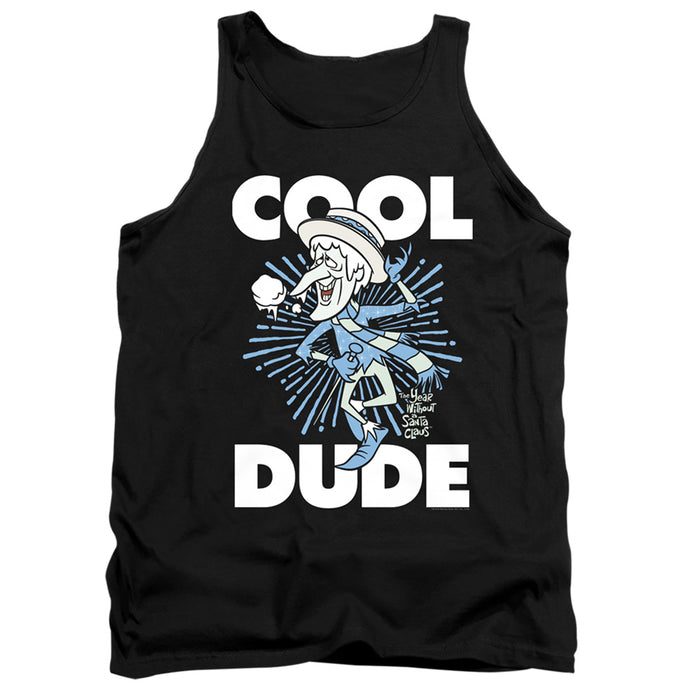 The Year Without A Santa Claus Cool Dude Mens Tank Top Shirt Black