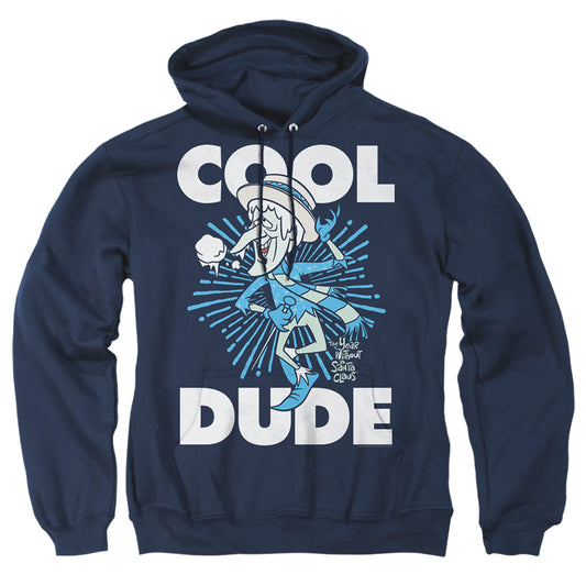 The Year Without A Santa Claus Cool Dude Mens Hoodie Navy