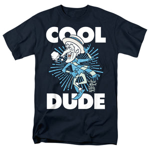 The Year Without A Santa Claus Cool Dude Mens T Shirt Navy Blue