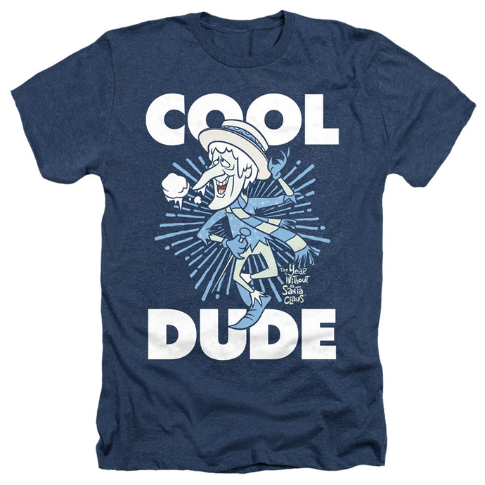 The Year Without A Santa Claus Cool Dude Heather Mens T Shirt Navy Blue