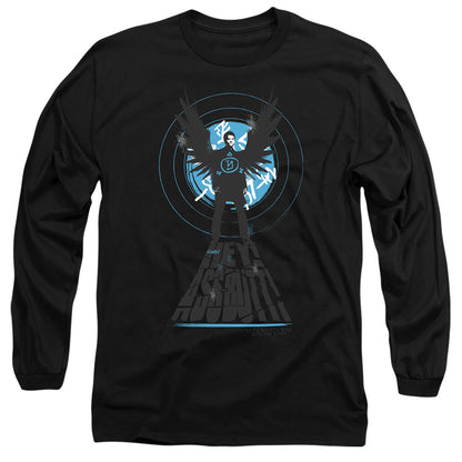 Supernatural Hey Ass Butt Mens Long Sleeve Shirt Black Officially Licensed