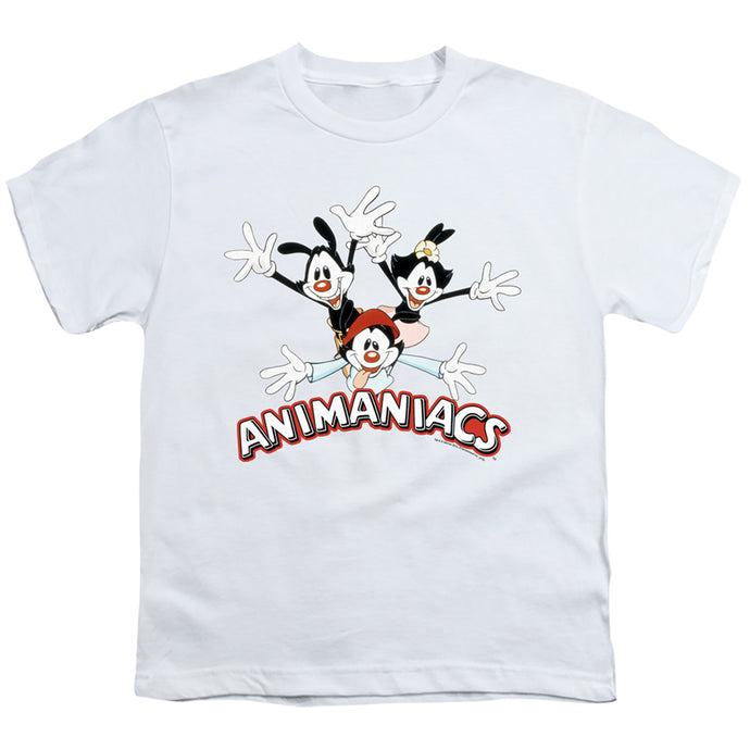 Animaniacs Animaniacs Trio Kids Youth T Shirt White