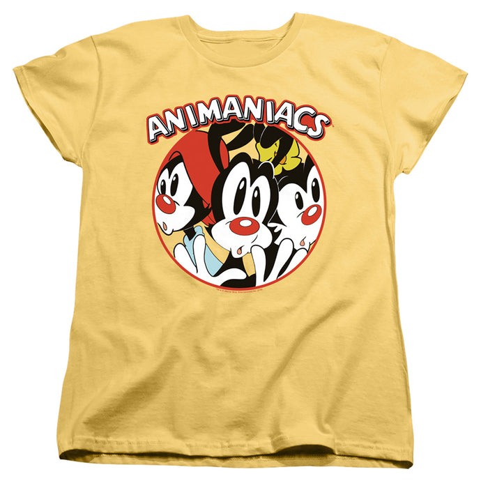 Animaniacs Crammed Womens T Shirt Banana