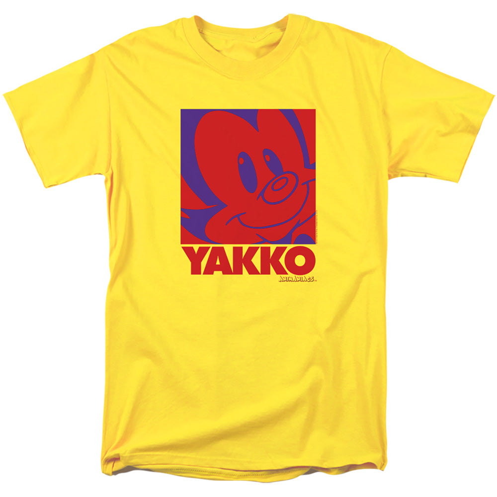 Animaniacs Pop Yakko Mens T Shirt Yellow