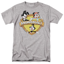 Load image into Gallery viewer, Animaniacs Shielded Animaniacs Mens T Shirt Athletic Heather