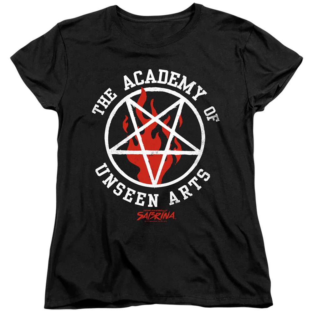 Chilling Adventures Of Sabrina Academy Of Unseen Arts Womens T Shirt Black