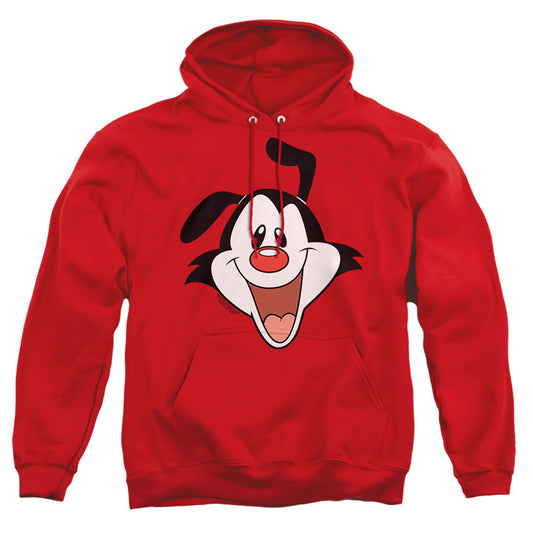 Animaniacs Yakko Head Mens Hoodie Red