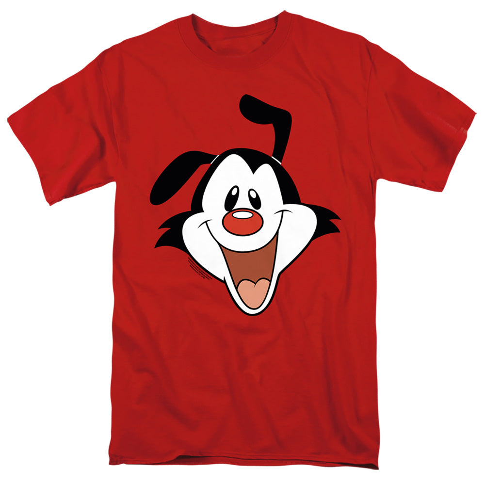 Animaniacs Yakko Head Mens T Shirt Red