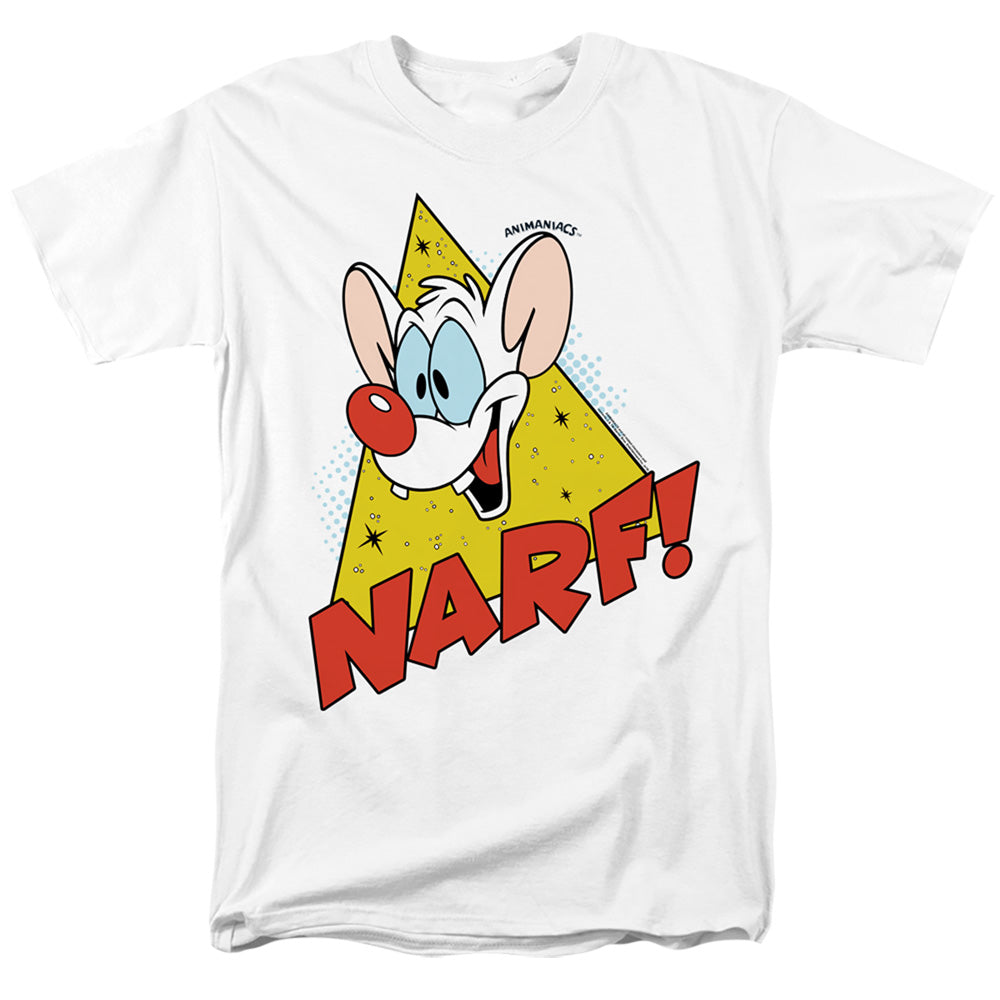 Pinky And The Brain Narf Mens T Shirt White