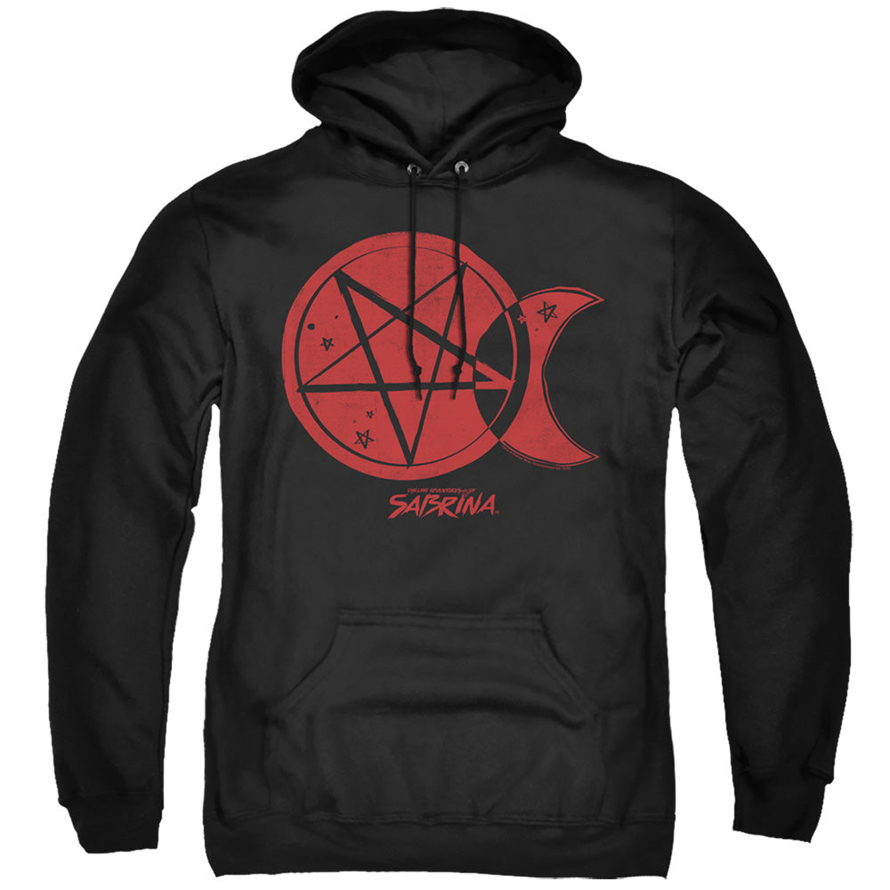 Chilling Adventures Of Sabrina Dark Moon Mens Hoodie Black