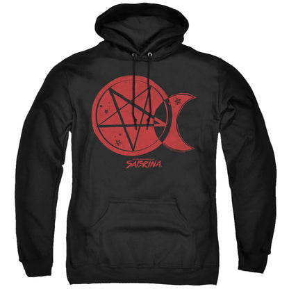 Chilling Adventures Of Sabrina Dark Moon Mens Hoodie Black