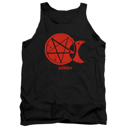 Chilling Adventures Of Sabrina Dark Moon Mens Tank Top Shirt Black