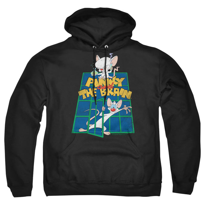 Pinky And The Brain Ol Standard Mens Hoodie Black