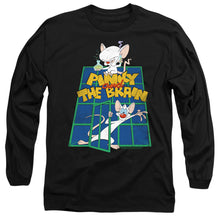 Load image into Gallery viewer, Pinky And The Brain Ol Standard Mens Long Sleeve Shirt Black