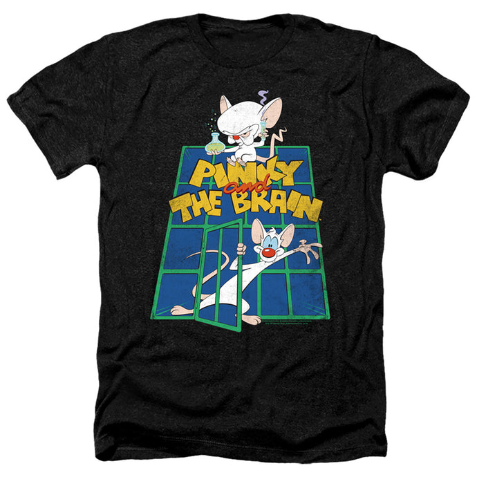 Pinky And The Brain Ol Standard Heather Mens T Shirt Black