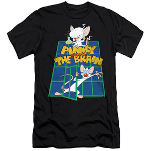 Pinky And The Brain Ol Standard Slim Fit Mens T Shirt Black