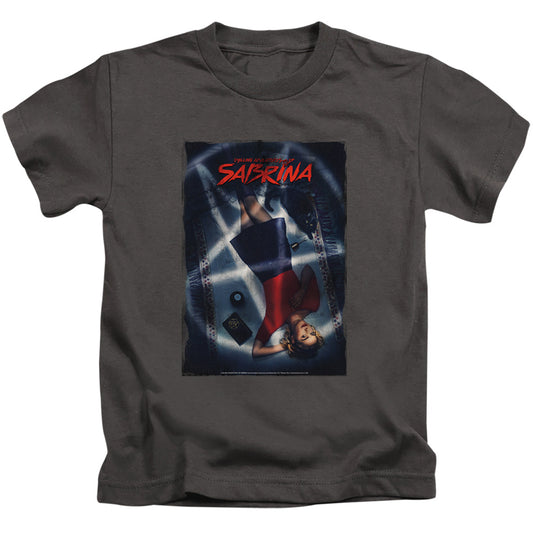 Chilling Adventures Of Sabrina Sabrina Key Art Juvenile Kids Youth T Shirt Charcoal