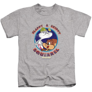 Animaniacs Slappy And Skippy Squirrel Juvenile Kids Youth T Shirt Athletic Heather