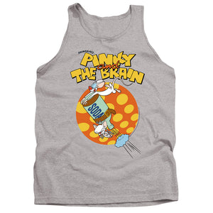 Pinky And The Brain Soda Mens Tank Top Shirt Athletic Heather